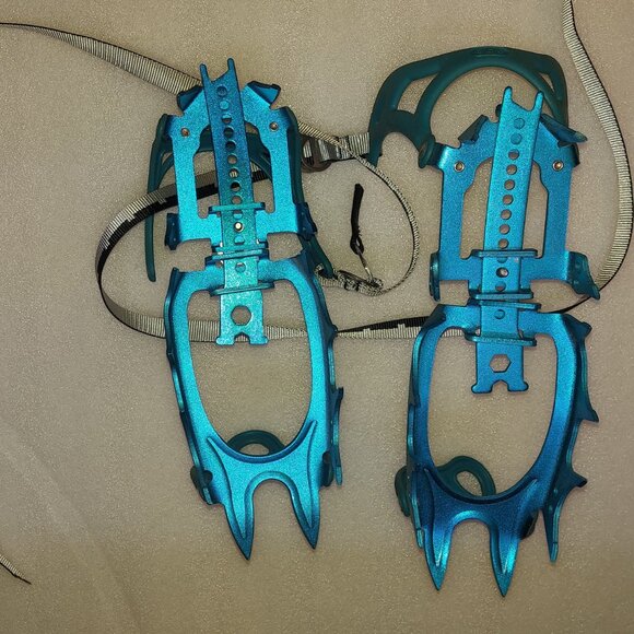 BRS Anti-slip 14-Teeth Ice Snow Climbing Cleats Crampons Gripper NEW - Picture 8 of 16
